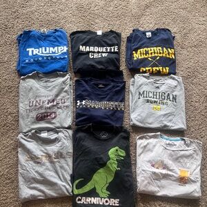 9 men’s XL graphic T shirts